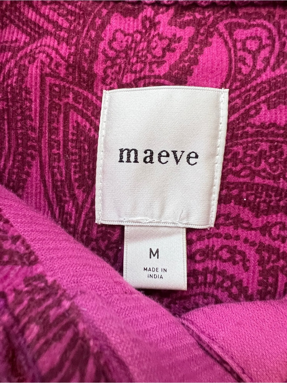 The Bettina Tiered Shirt Dress by Maeve Mini Corduroy
Edition Size M - Picture 5 of 16